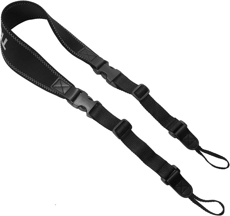 EYESKEY TROSCAS Super Comfort Neoprene Optic Straps | Loop Connectors | Field Repair Buckle | Lightweight | Adjustable Length Neck Straps for Binoculars Cameras (Type 1) - Image 3